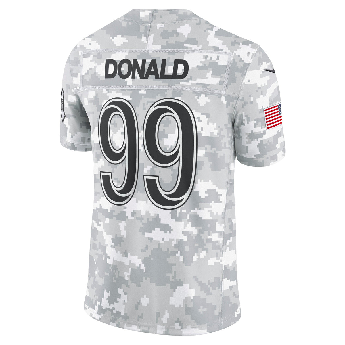 Aaron Donald Los Angeles Rams  2024 Salute to Service Retired   Limited Jersey - Arctic Camo