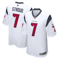 CJ Stroud Houston Texans  2023 NFL active First Round Pick Game Jersey - White