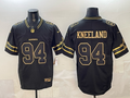 Men's Dallas Cowboys Drake Kneeland #94 Black Game Jersey