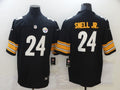 Men's Pittsburgh Steelers Benny Snell Jr. Black Game Jersey
