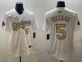 Men's Los Angeles Dodgers Freddie Freeman White 2025 Gold Collection Limited Jersey
