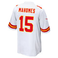KC.Chiefs #15 Patrick Mahomes White Game Jersey