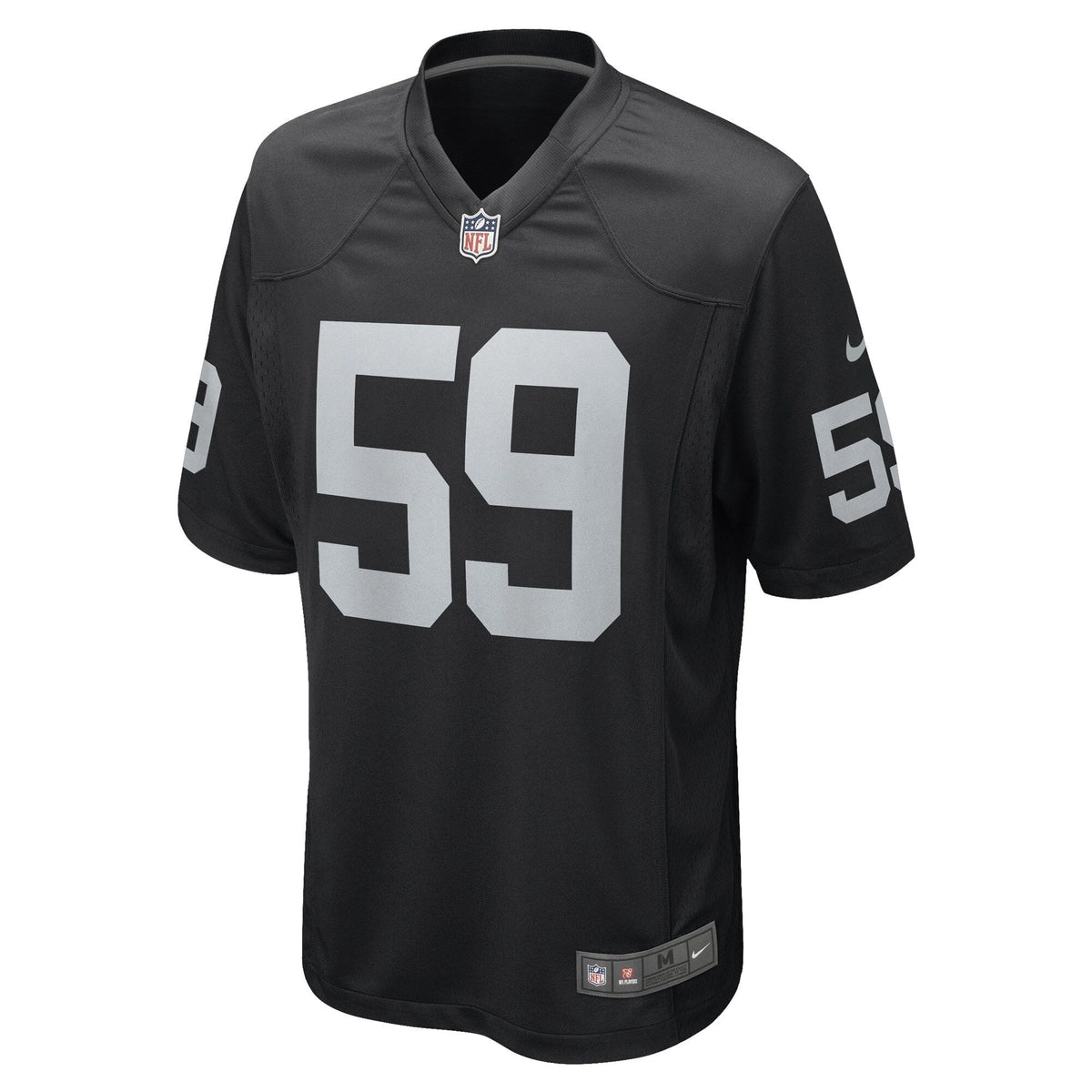 Luke Masterson Las Vegas Raiders  Game   Jersey - Black