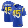 Neal Johnson Jr Los Angeles Rams  Game Jersey -  Royal