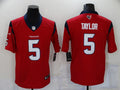 Men's Houston Texans Tyrod Taylor Red Game Jersey