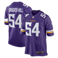 Kamu Grugier-Hill Minnesota Vikings  Game Jersey -  Purple