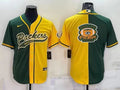 Men's Green Bay Packers Green/Yellow Game Jersey