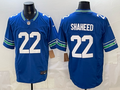 Men's Seattle Seahawks Rashid Shaheed Royal Alternate Game Jersey
