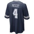D.Cowboys #4 Dak Prescott Navy Game Team Jersey