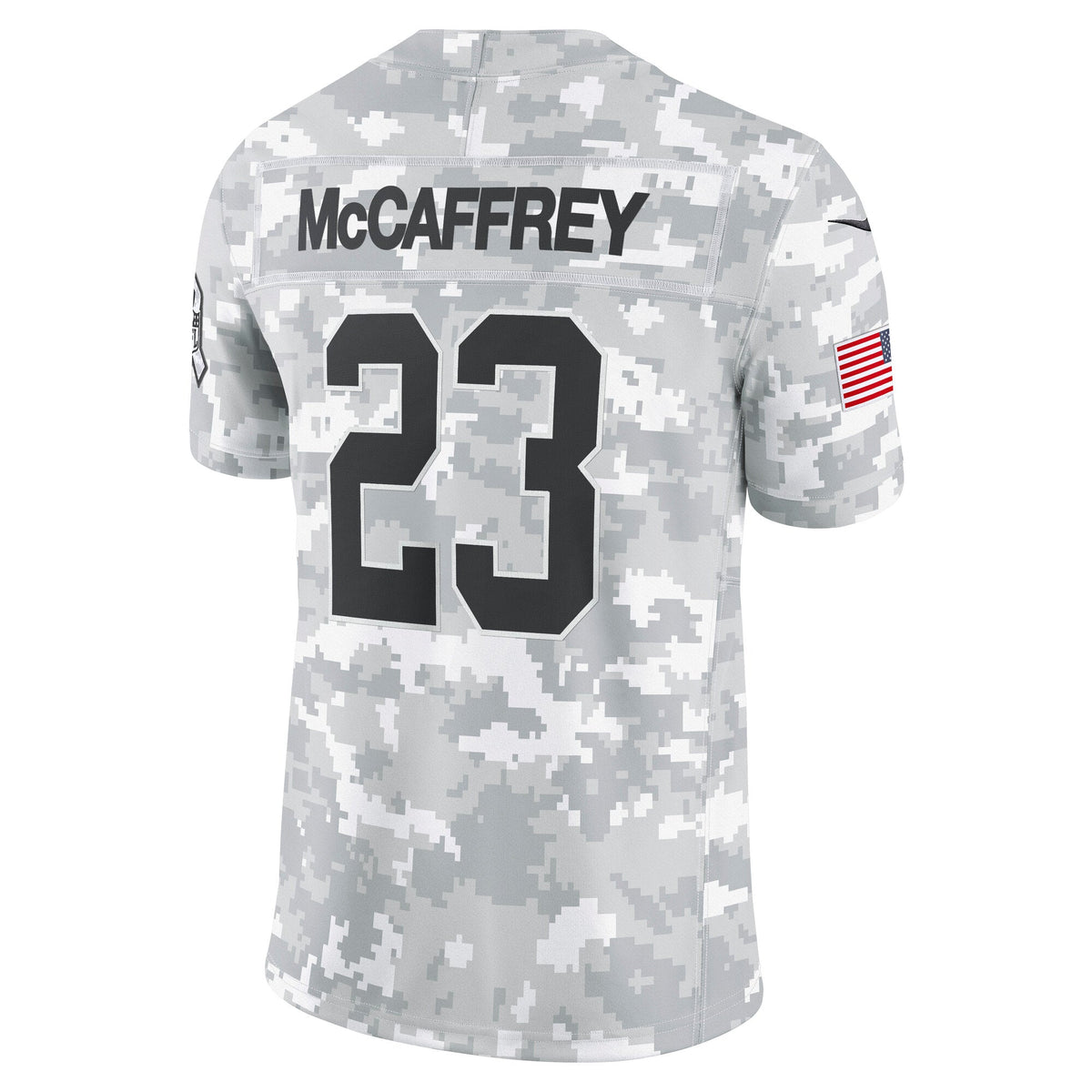 Christian McCaffrey San Francisco 49ers  2024 Salute to Service Limited Jersey - Arctic Camo