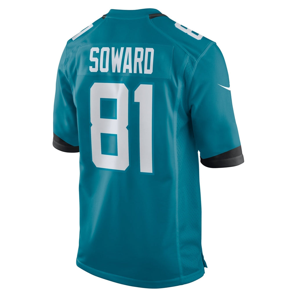 R. Jay Soward Jacksonville Jaguars  Retired   Team Game Jersey -  Teal
