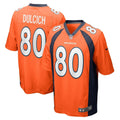 Greg Dulcich Denver Broncos  Game   Jersey - Orange
