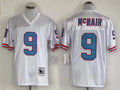 Men's Tennessee Oilers Steve McNair White Legacy Replica Jersey