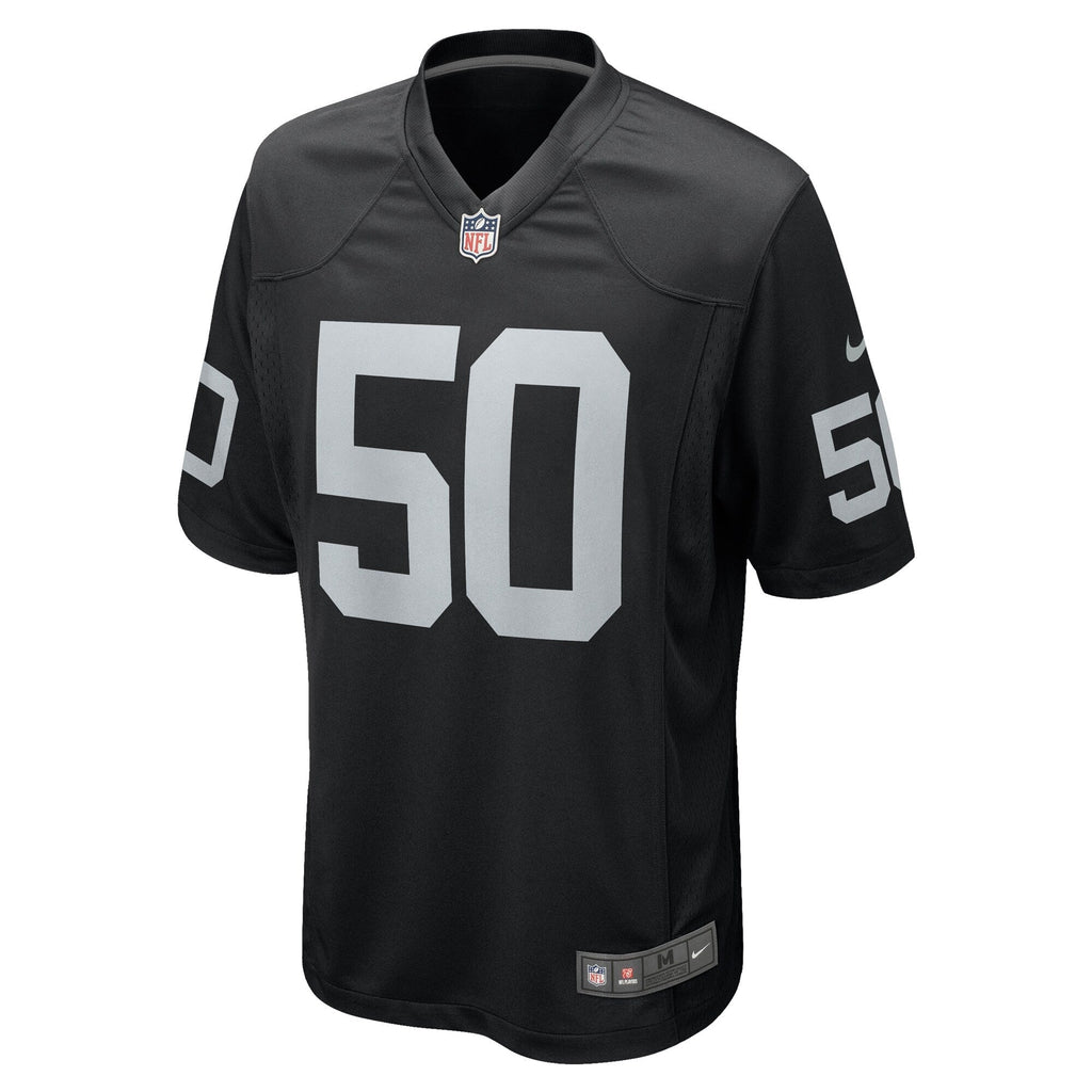 Jacob Bobenmoyer Las Vegas Raiders  Game   Jersey - Black