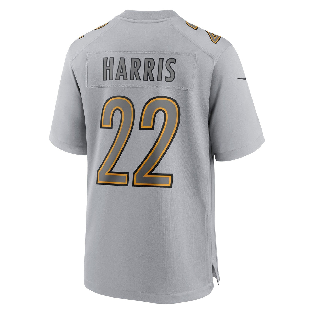 Najee Harris Pittsburgh Steelers  Atmosphere Fashion Game Jersey - Gray