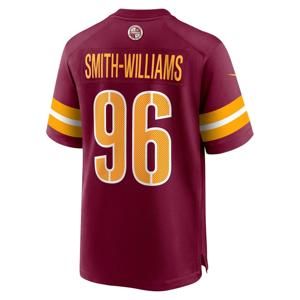 James Smith-Williams Washington Commanders  Game   Jersey - Burgundy
