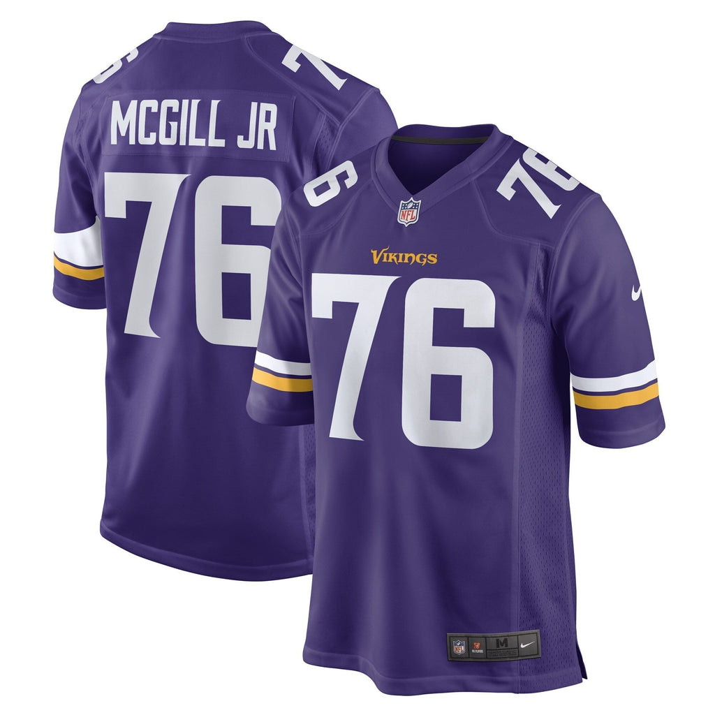 T.Y. McGill Jr. Minnesota Vikings  Game   Jersey - Purple