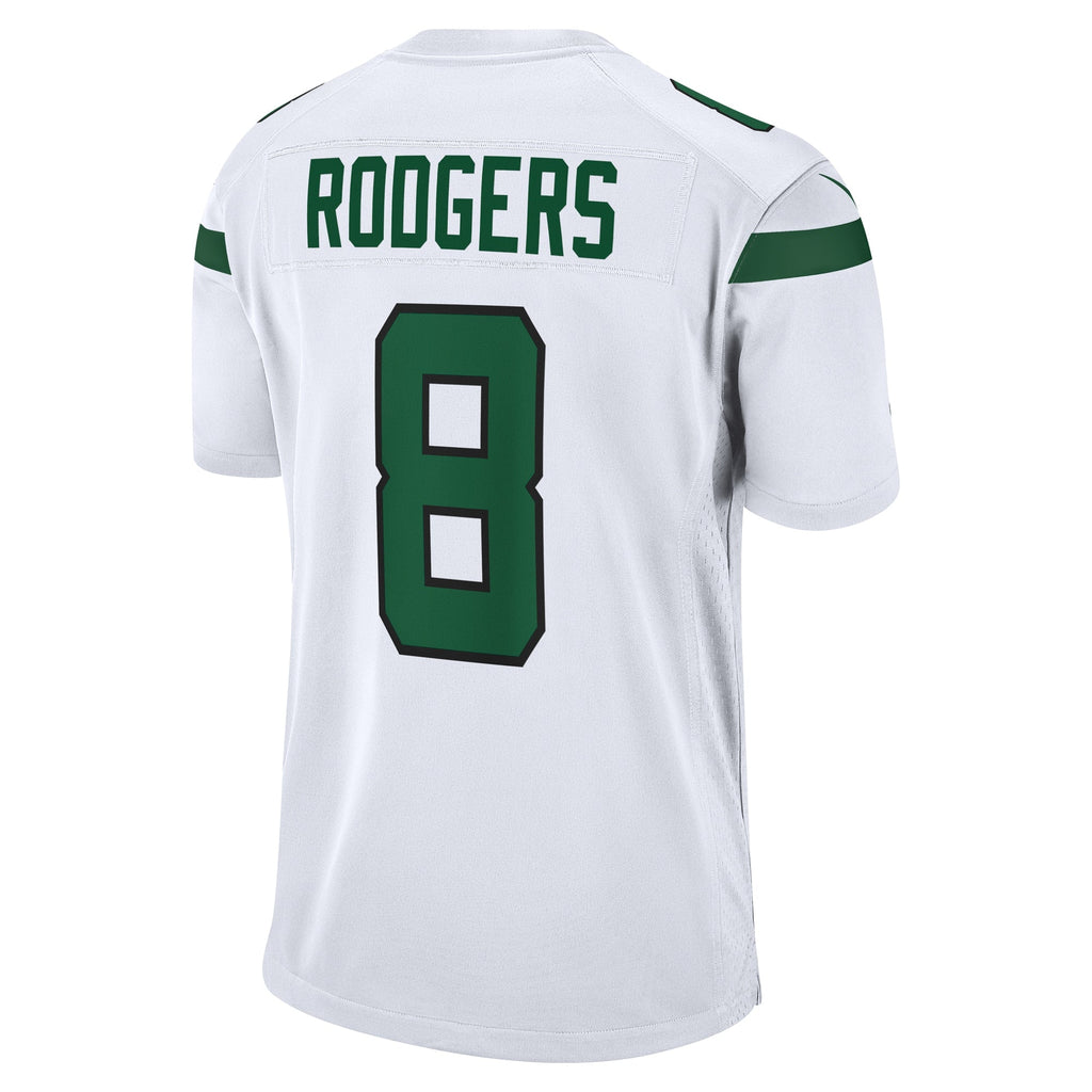 Aaron Rodgers New York Jets  Game Jersey - White