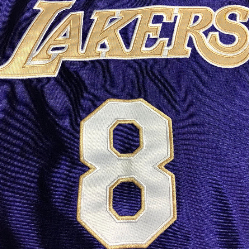 Kobe Bryant 2020 Hall of Fame Purple Fully Embroidered 8# Jersey