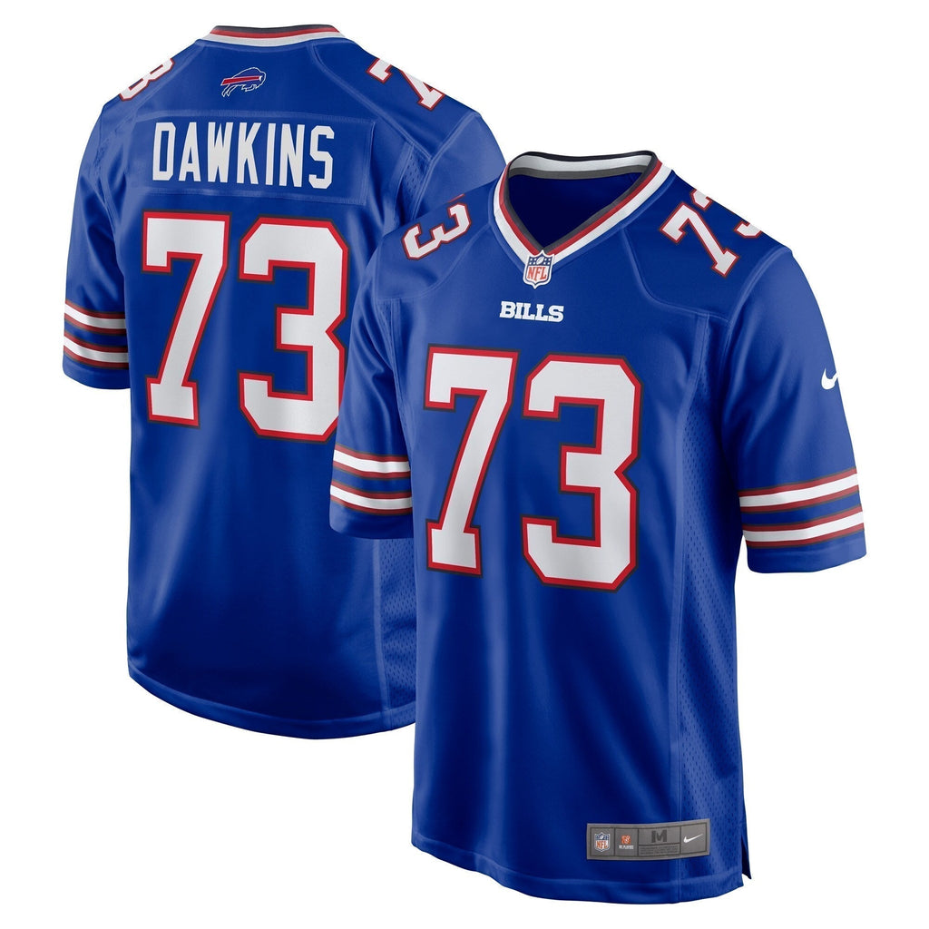 Dion Dawkins Buffalo Bills Game   Jersey - Royal