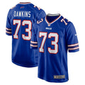 Dion Dawkins Buffalo Bills Game   Jersey - Royal