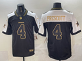 Men's Dallas Cowboys Dak Prescott Black Player Jersey
