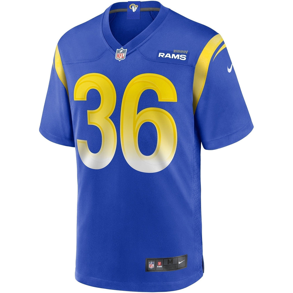 Jerome Bettis Los Angeles Rams  Game Retired   Jersey - Royal