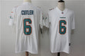 Men's Miami Dolphins Jay Cutler White Game Jersey