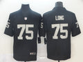 Men's Las Vegas Raiders Howie Long Black Game Player Jersey