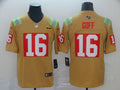 Men's Los Angeles Rams Jared Goff #16 Yellow City Edition Game Jersey1