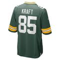 GB. Packers #85 Tucker Kraft Green Game Jersey