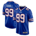 Casey Toohill Buffalo Bills  Game Jersey -  Royal