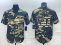 Men's Los Angeles Dodgers Mookie Betts Camouflage Replica Baseball Jersey