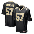 Rickey Jackson New Orleans Saints  Retired   Jersey - Black