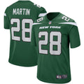 Curtis Martin New York Jets  Game Retired   Jersey - Gotham Green
