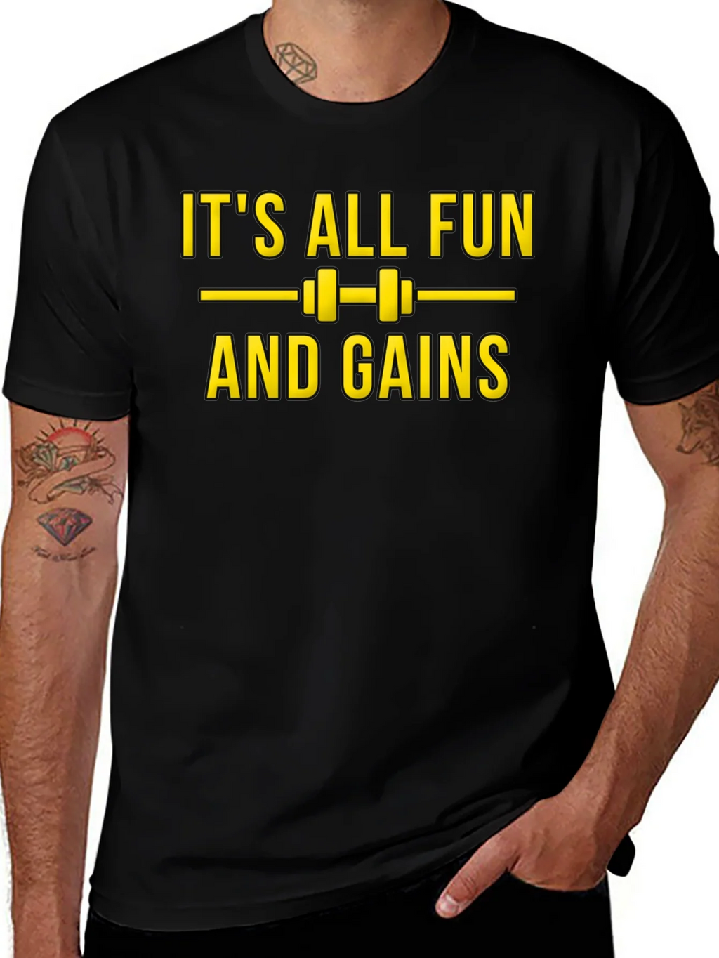 Its All Fun and Gains Graphic Tee