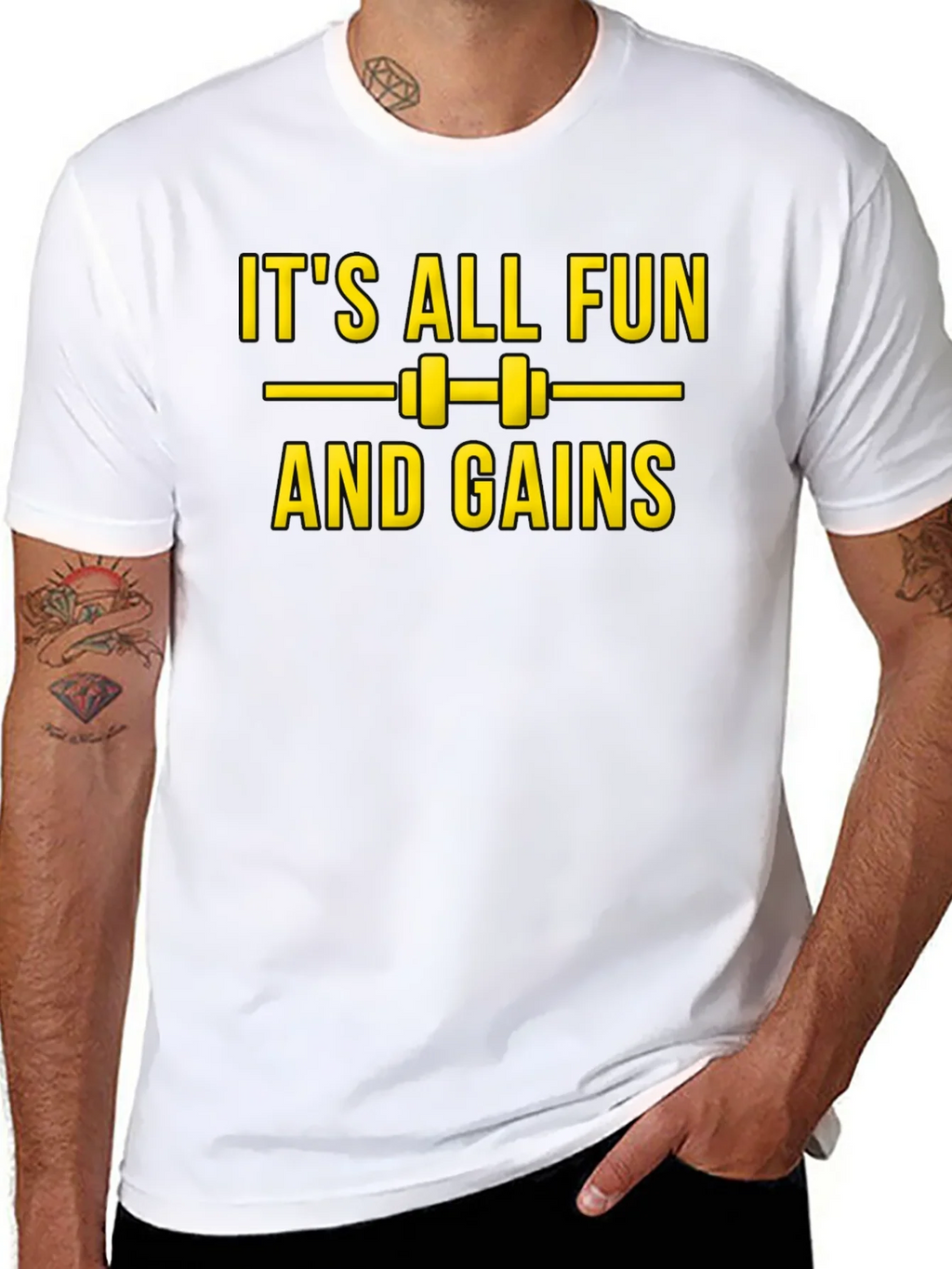 Its All Fun and Gains Graphic Tee