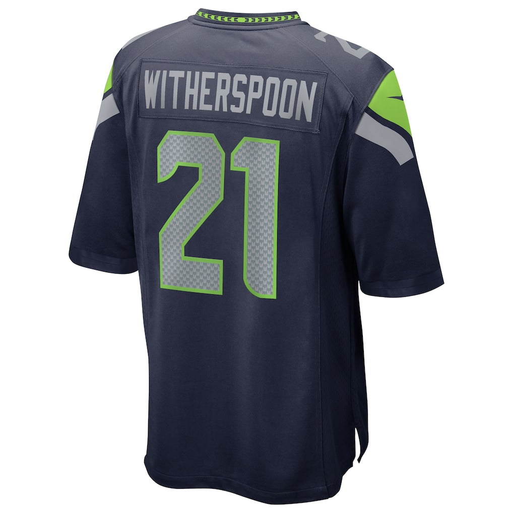 S.Seahawks #21 Devon Witherspoon Navy Vapor F.U.S.E. Limited Jersey
