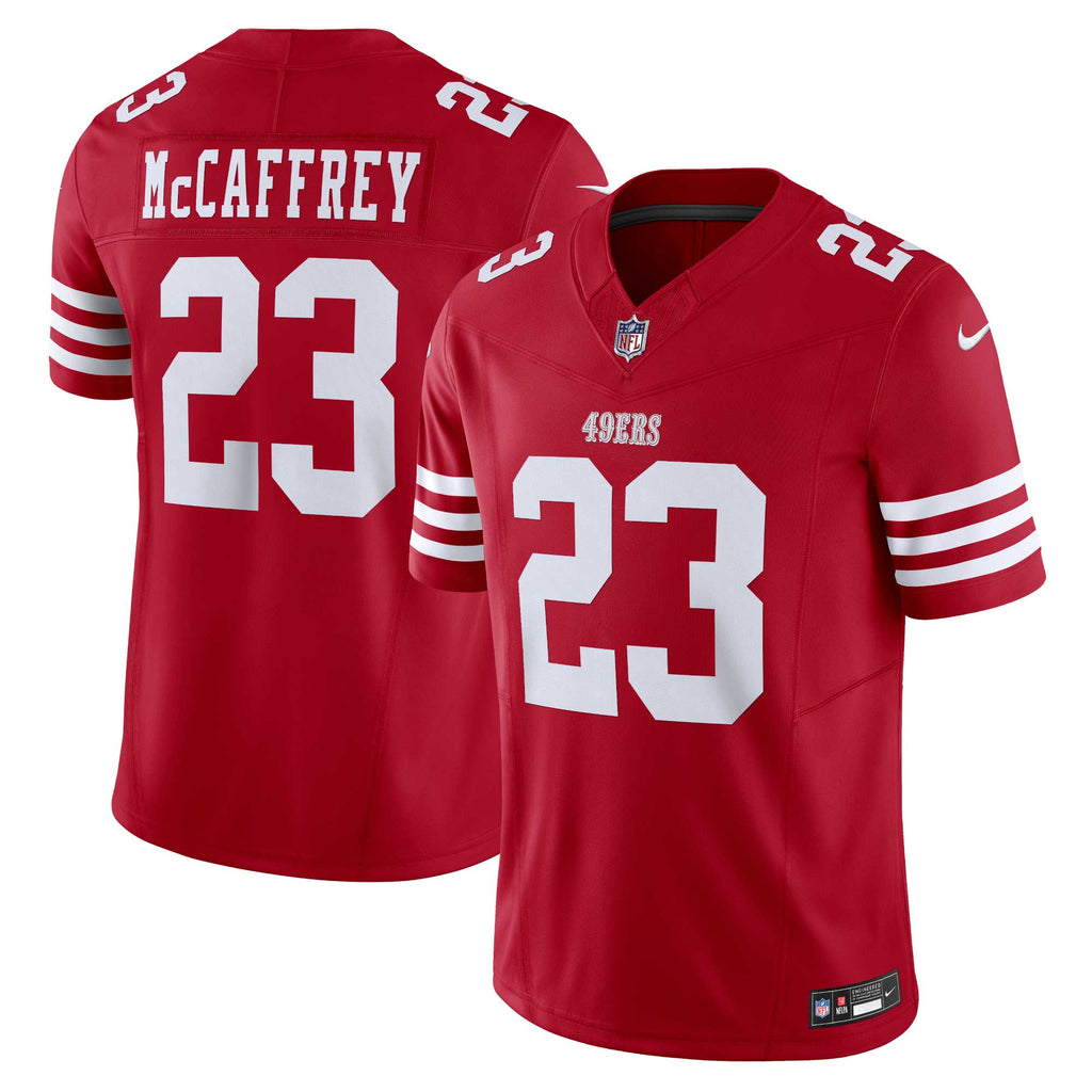Christian McCaffrey San Francisco 49ers  Vapor F.U.S.E. Limited Jersey - Scarlet