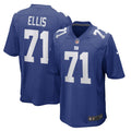 Justin Ellis New York Giants  Game   Jersey - Royal