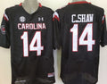 Men's South Carolina Gamecock Connor Shaw Black Player Game Jersey