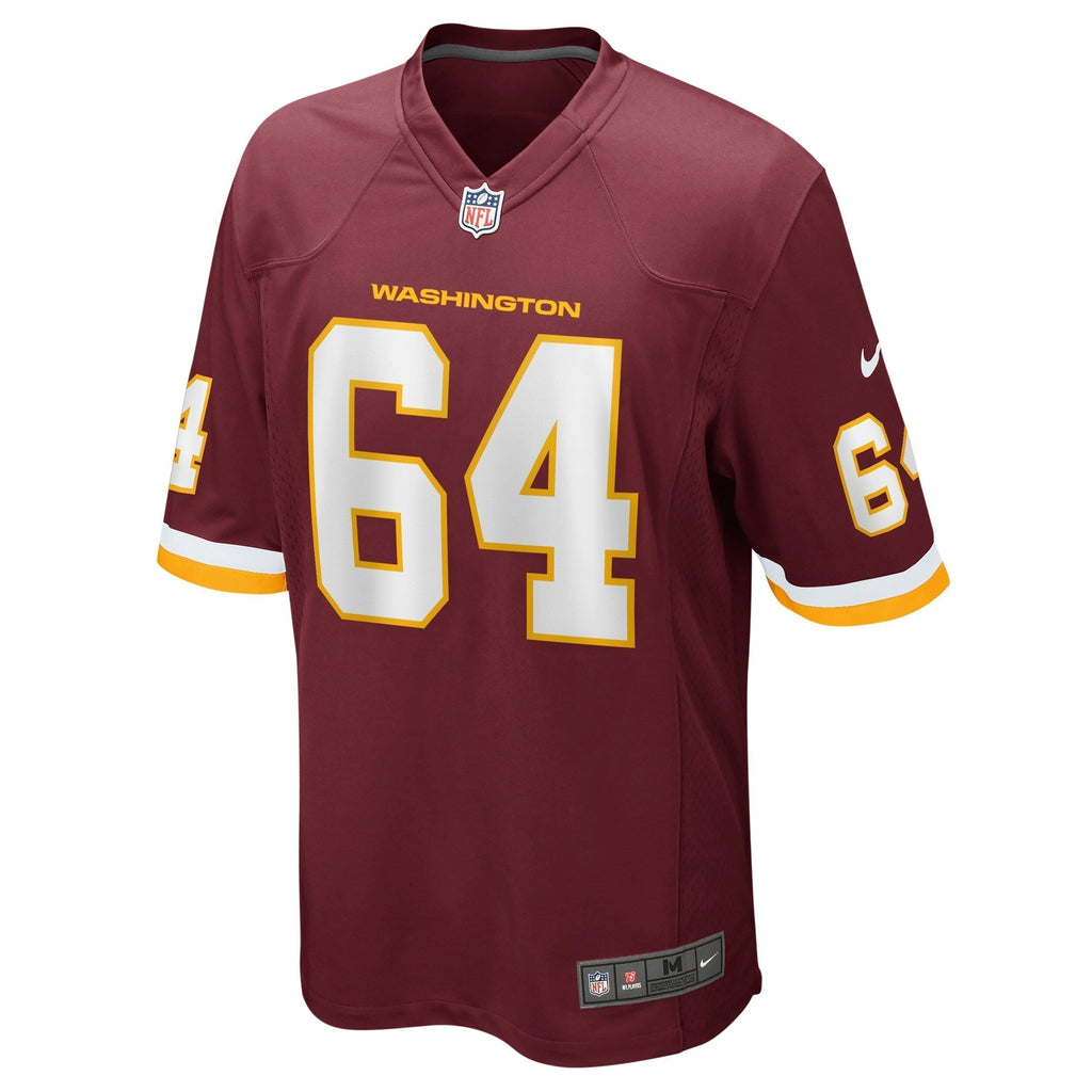 David Bada Washington Football Team  Game   Jersey - Burgundy