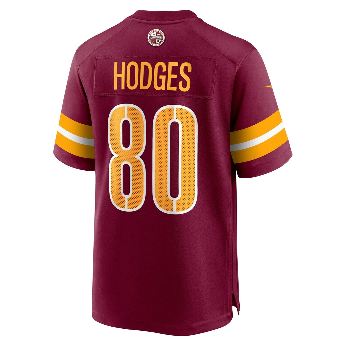 Curtis Hodges Washington Commanders  Game   Jersey - Burgundy
