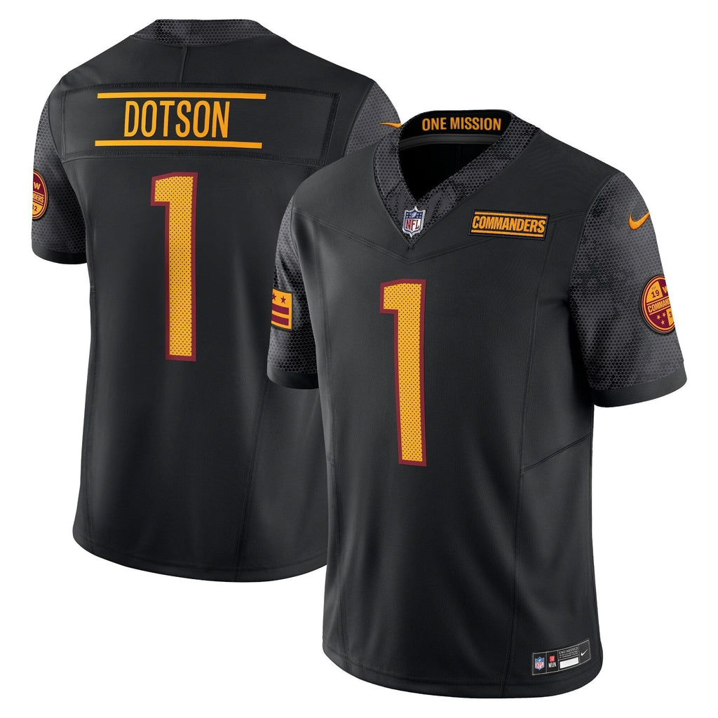 Jahan Dotson Washington Commanders  Alternate Vapor F.U.S.E. Limited Jersey - Black