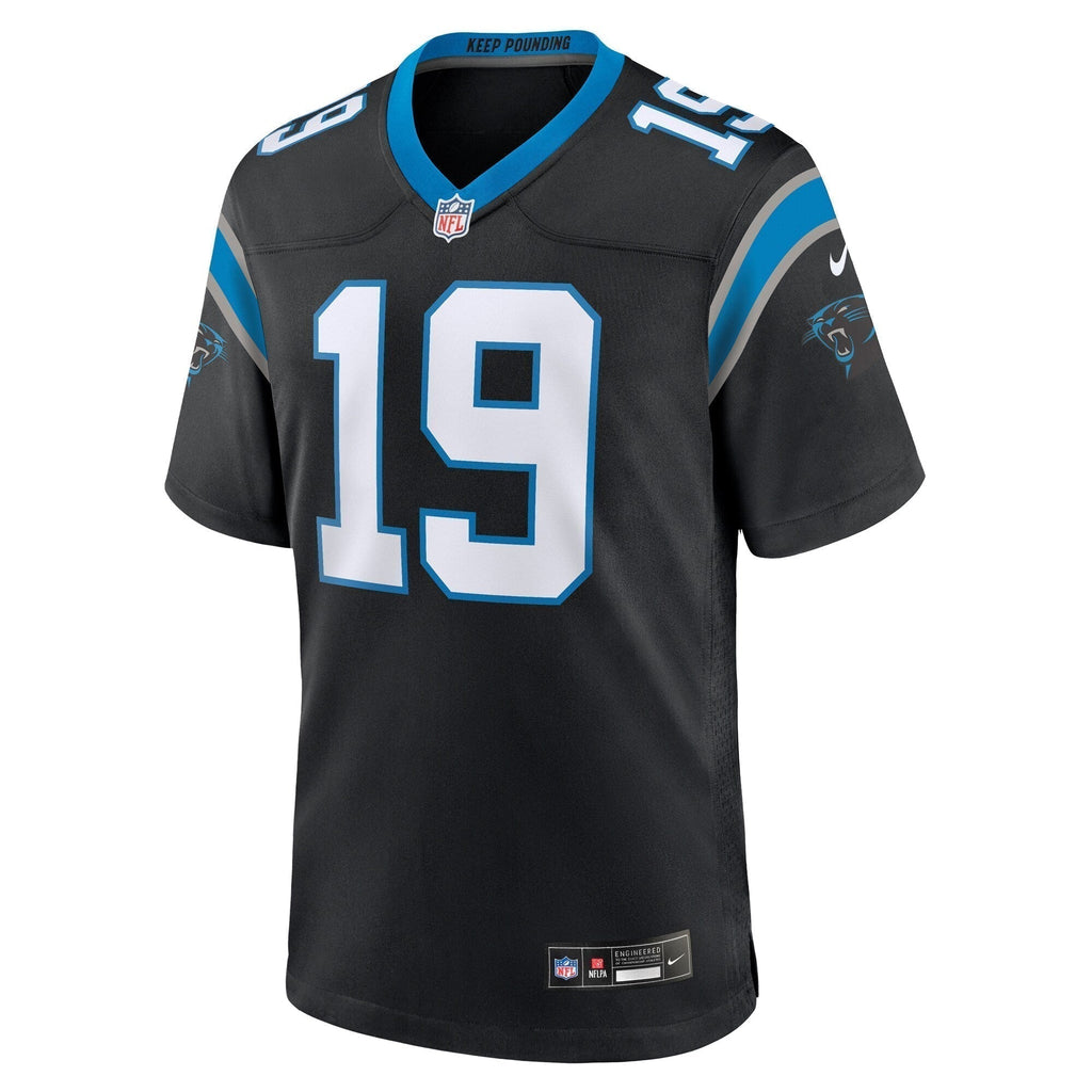 Adam Thielen Carolina Panthers  Game   Jersey - Black