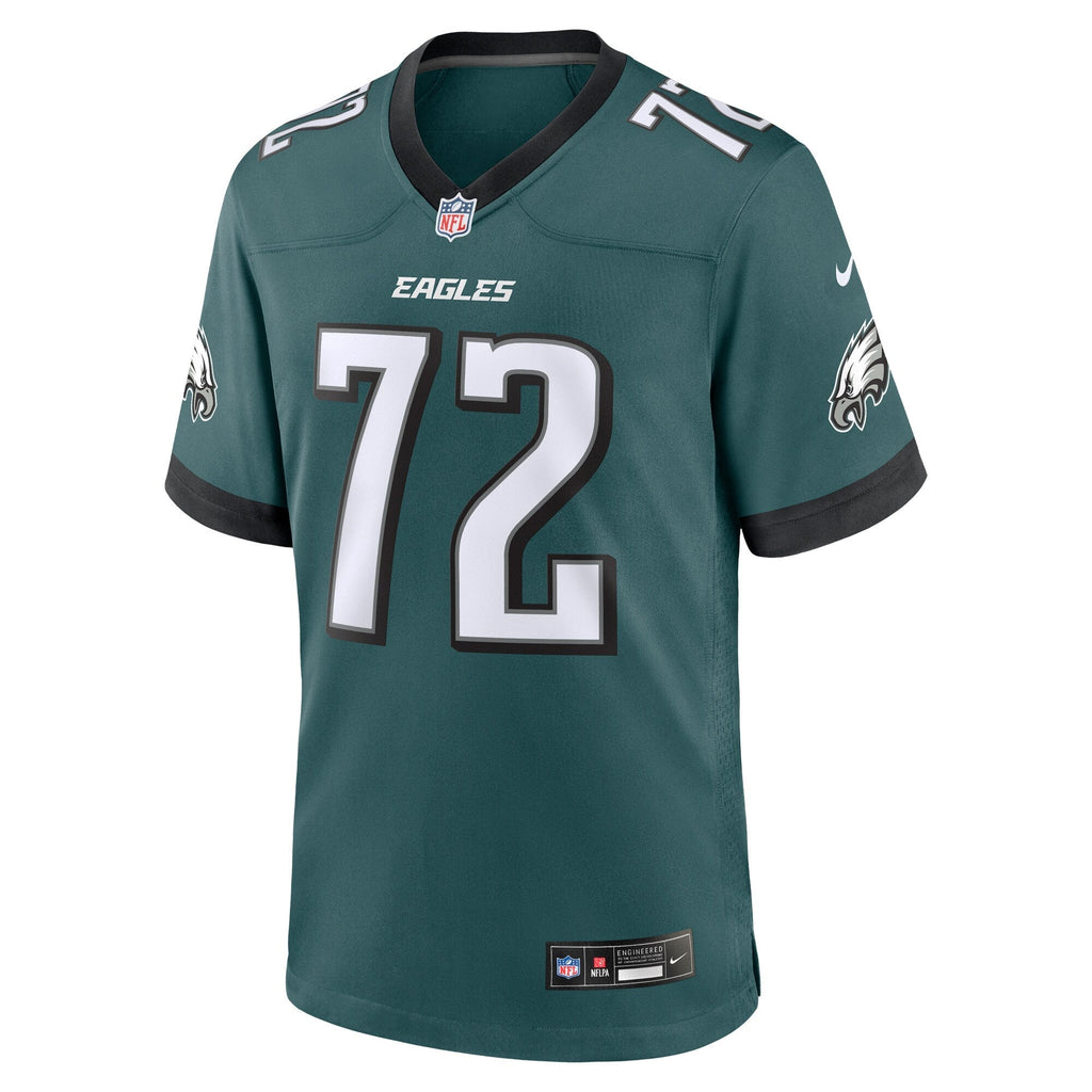 Darian Kinnard Philadelphia Eagles  Team Game Jersey - Midnight Green
