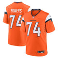 Ben Powers Denver Broncos  Team Game Jersey -  Orange