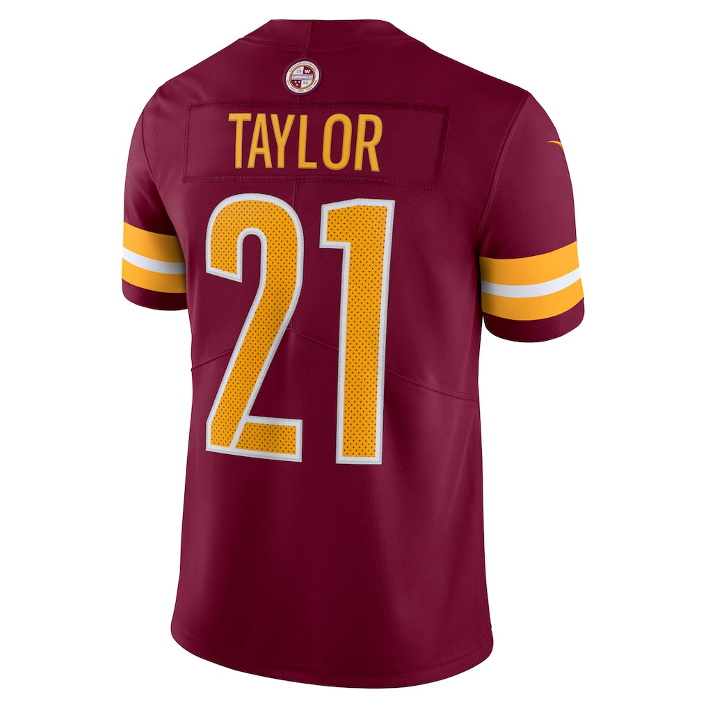 W.Commanders#21 Sean TaylorBurgundy 2022 Home Retired Player Limited Jersey