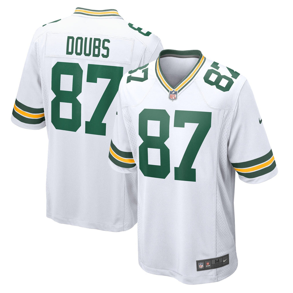 Romeo Doubs Green Bay Packers  Game   Jersey - White