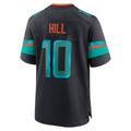 M.Dolphins #10 Tyreek Hill Pitch Blue 2025 Rivalries Collection Game Jersey